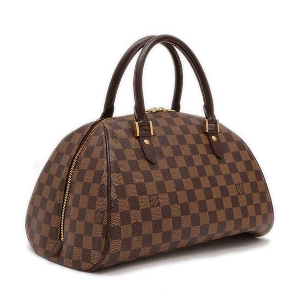 LOUIS VUITTON Brown Damier Boston Bag - Picture 2 of 8